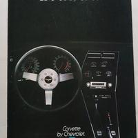 Chevrolet Corvette 1977 depliant originale USA