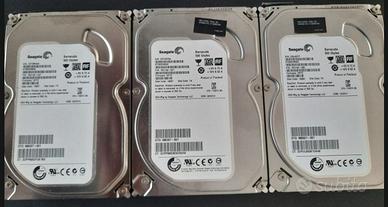HD SEAGATE BARRACUDA 500 GB - 3 PEZZI