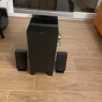 DOLBY SORROUND 2.1 SONY CON  LETTORE DVD INTEGRATO