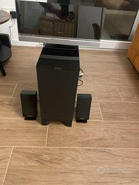 DOLBY SORROUND 2.1 SONY CON  LETTORE DVD INTEGRATO