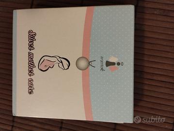 ciondolo gravidanza chiama angeli argento-nuovo