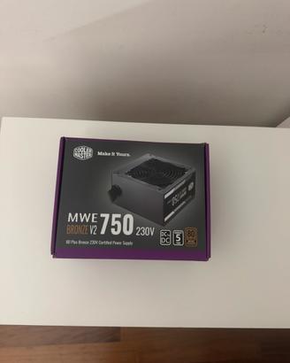 Alimentartore Cooler master MWE 750W V2 230V