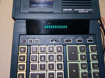 Calcolatrice Olivetti divisumma 