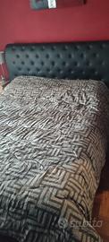 letto contenitore nero