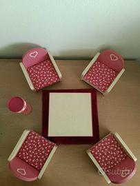 Frade Mobili Legno Soggiorno R. Vintage Rarissimo