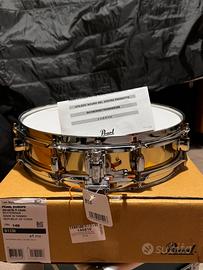 Rullante Pearl Piccolo Brass 13"x3" - Come NUOVO