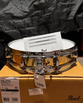 Rullante Pearl Piccolo Brass 13"x3" - Come NUOVO