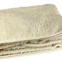 Coprimaterasso matrimoniale lana merinos