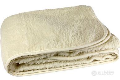 Coprimaterasso matrimoniale lana merinos