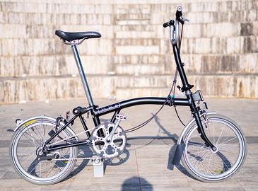Brompton M3L Black & Silver 3 marce