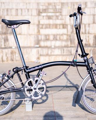 Brompton M3L Black & Silver 3 marce