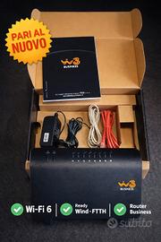Router Wind Tre Business HUB Wi-Fi 6 – Pari al nuo