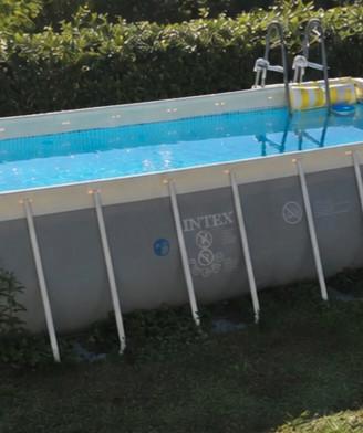 piscina fuoriterra intex 4x2