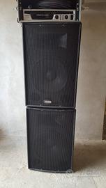 Impianto audio professionale 2000 Watt