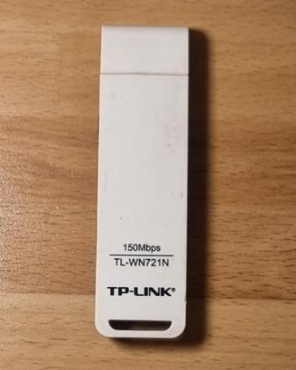 TP-Link Adattatore USB WiFi TL-WN721N 150Mbps 