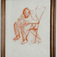 Disegno di  Innocente Salvini (1889-1979).