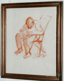 Disegno di  Innocente Salvini (1889-1979).