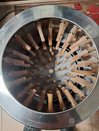 spiumatrice x pollame in acciaio inox