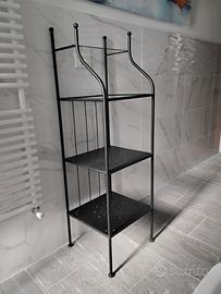 Scaffale im metallo e vetro