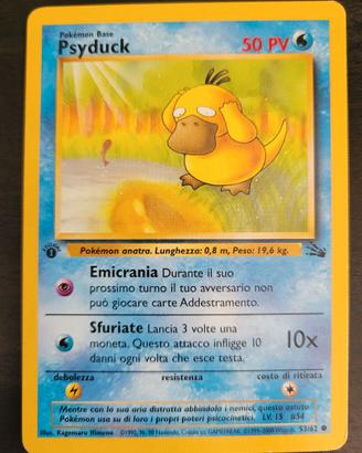 Psyduck FO 53 prima edizione EX Excellent