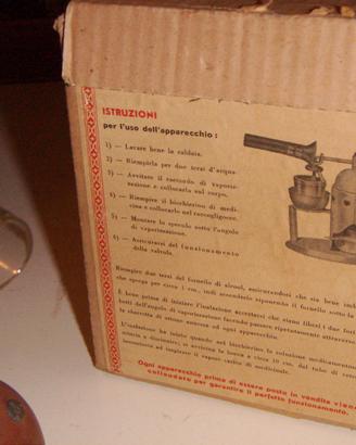 macchina per inalazioni anni 50