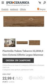 Mattonelle nuove gres effetto legno