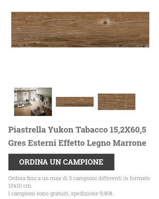 Mattonelle nuove gres effetto legno