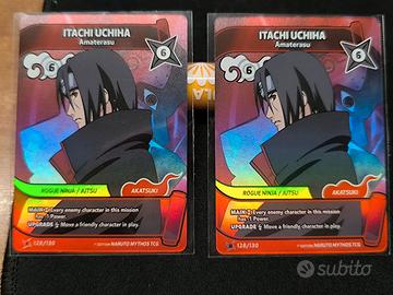 Naruto Mythos TCG Rara Itachi Uchiha 128/130