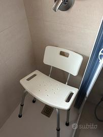 Sedia doccia per anziani