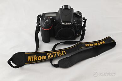 Nikon D750 full frame – corpo – scatola originale