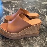 Sandalo donna zeppa nuovo