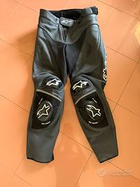 Pantaloni alpinestar pelle