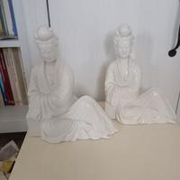 statuette porcellana