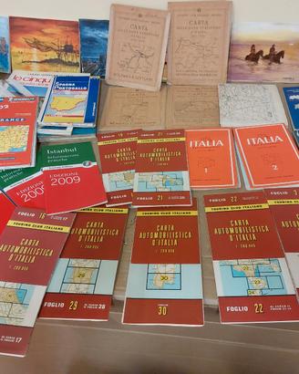 Lotto Cartine stradali turistiche Editore Touring
