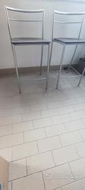 2 Sedie  sgabello