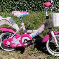 Bicicletta bimba con cestino