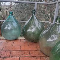 Damigiane di vetro