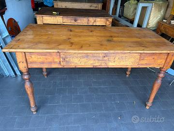 Tavolo legno vintage