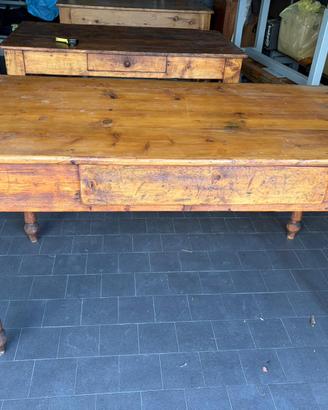 Tavolo legno vintage