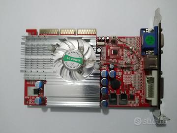 Scheda grafica 256Mb 128Bit DDR VGA DVI TV-OUT