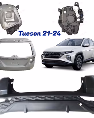 HYUNDAI TUCSON frontale fanale paraurti cofano 21>