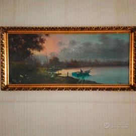 lotto quadri di artisti napoletani anni '50-'60