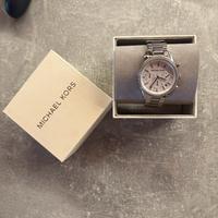 MICHAEL KORS:orologio ritz acciaio argento