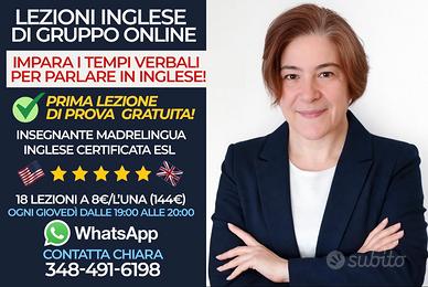 Lezioni inglese online - impara i tempi verbali