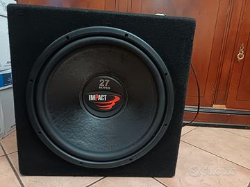 Subwoofer passivo in cassa
