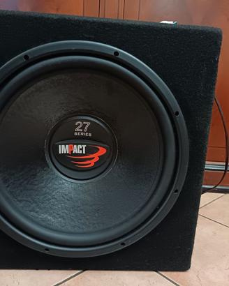 Subwoofer passivo in cassa