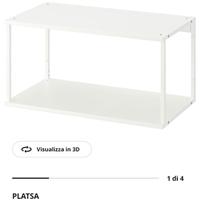 Platsa scaffale a giorno Ikea