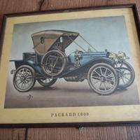 stampe di auto d'epoca molto vecchie 