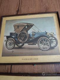 stampe di auto d'epoca molto vecchie 