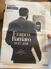 Franco Battiato -La Repubblica Robinson numero ant